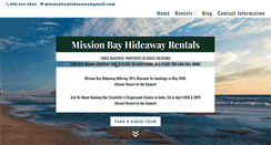 Desktop Screenshot of missionbayhideaway.com