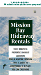 Mobile Screenshot of missionbayhideaway.com
